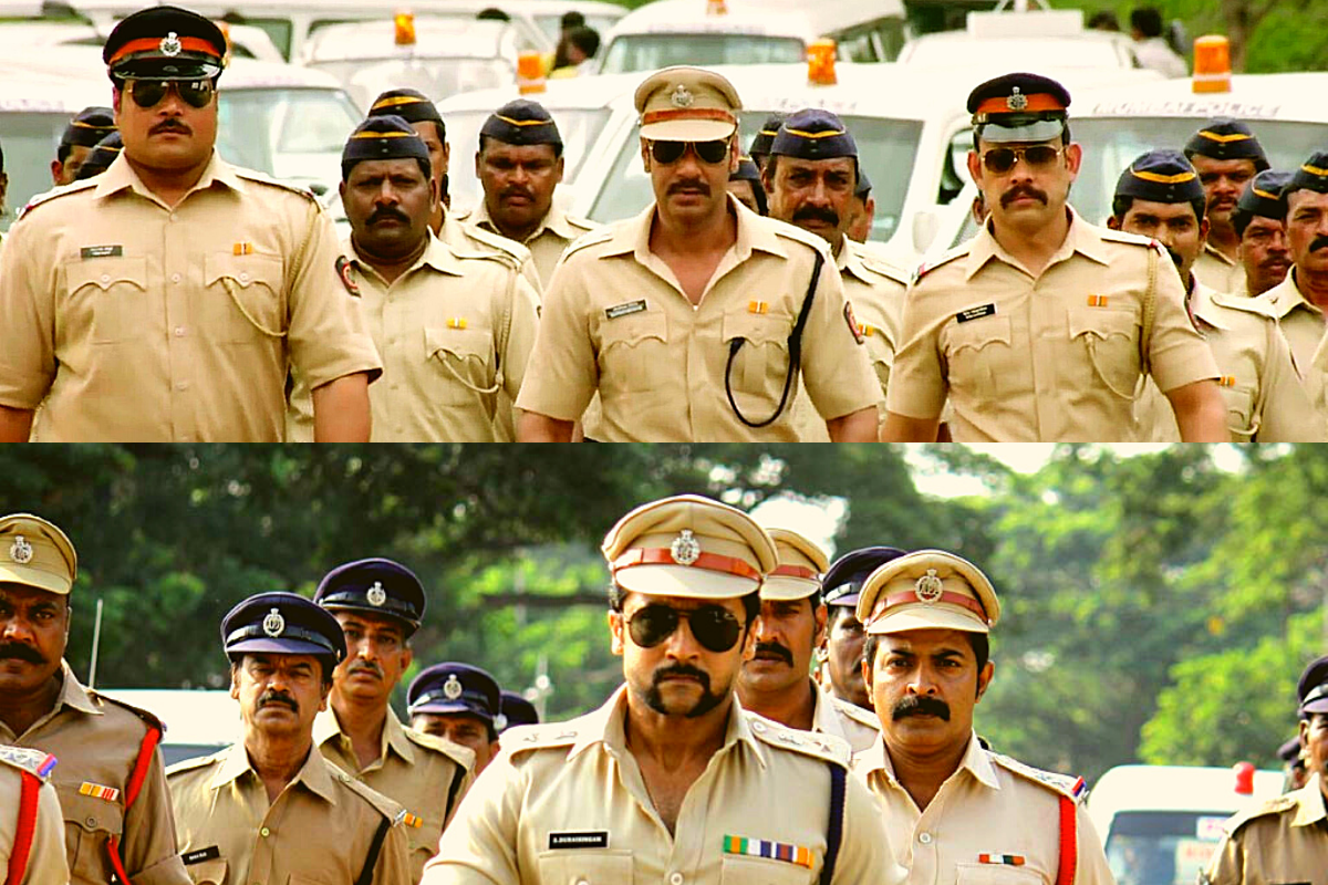 लक्ष्मीबम और दुर्गामाती ही नहीं ये बॉलीवुड 25 फिल्मे भी है साऊथ की रीमेक singham
