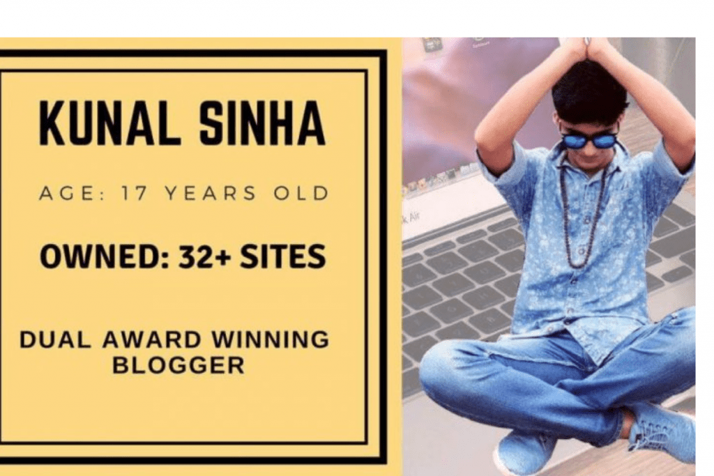 MTL Ventures | Founder Kunal Sinha, Dual Award Winner Kid and Owned 32 Sites