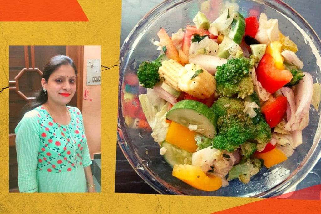 Perfect Summer Traditional Greek salad Home Made Recipe -By Suchi Kakkar
